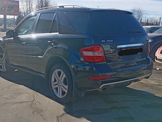 2008 Mercedes-Benz M-Класс 350 II (W164) Рестайлинг, чёрный, 1130000 рублей, вид 3
