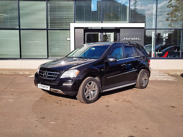 2010 Mercedes-Benz M-Класс 350 II (W164) Рестайлинг, чёрный