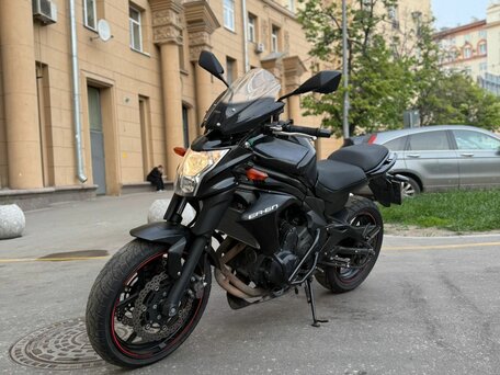 2015 Kawasaki ER-6N, чёрный, 399000 рублей, вид 2