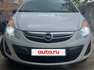 2011 Opel Corsa D Рестайлинг II, белый, 400000 рублей, вид 1