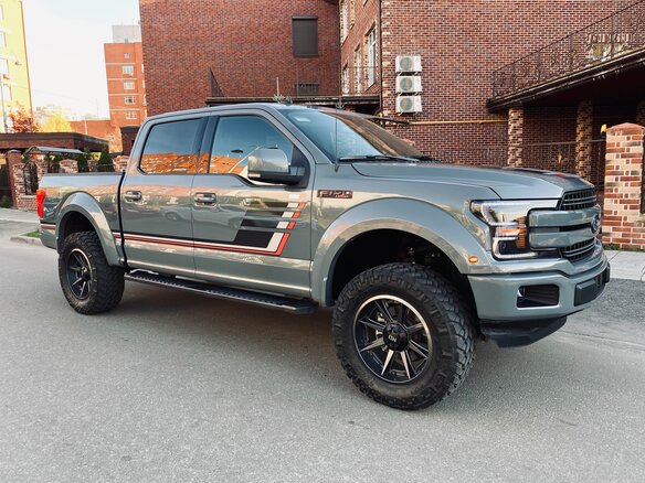 2019 Ford F-150 XIII Рестайлинг, серый - вид 5
