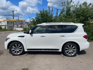 2012 Infiniti QX56 II, белый, 2600000 рублей, вид 4