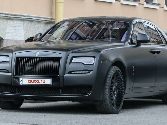 2017 Rolls-Royce Ghost Black Badge I Рестайлинг (Series II), чёрный, 14500000 рублей - вид 10