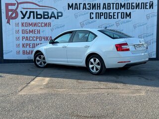2018 Skoda Octavia III (A7) Рестайлинг, белый, 1150000 рублей, вид 4