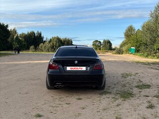 2008 BMW 5 серии 525i V (E60/E61) Рестайлинг, чёрный, 1850000 рублей, вид 3