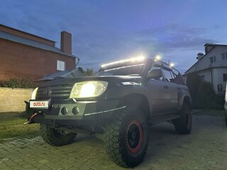 2005 Toyota Land Cruiser 100 Series Рестайлинг 2, чёрный, 5299000 рублей, вид 2