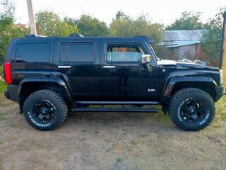 2008 Hummer H3, чёрный, 1750000 рублей, вид 4
