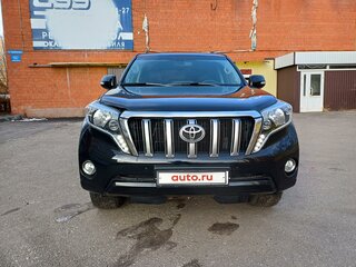 2014 Toyota Land Cruiser Prado 150 Series Рестайлинг 1, чёрный, 3050000 рублей, вид 2