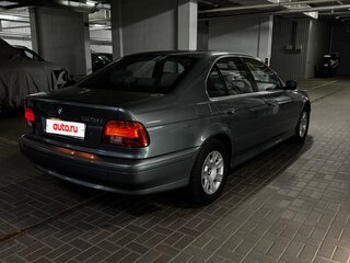 2001 BMW 5 серии 525i IV (E39) Рестайлинг, голубой, 2300000 рублей, вид 5