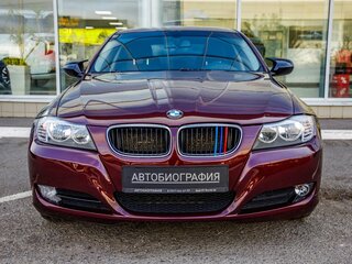 2009 BMW 3 серии 318i V (E90/E91/E92/E93) Рестайлинг, красный, 898000 рублей, вид 2
