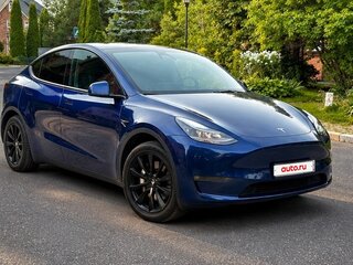 2022 Tesla Model Y Long Range Dual Motor I, синий, 4200000 рублей, вид 1