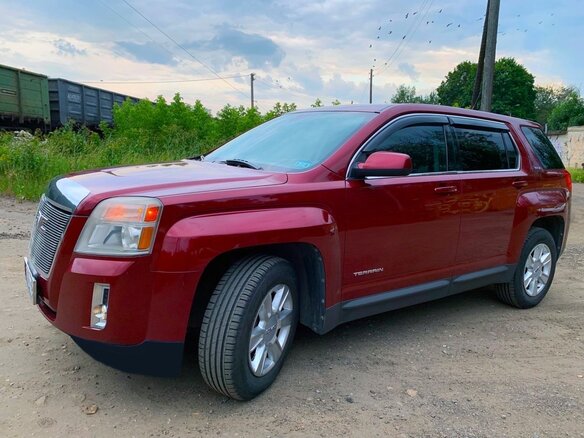 2010 GMC Terrain I, красный - вид 4