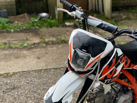 2024 Kayo Basic TT125EM, белый, 65000 рублей, вид 4