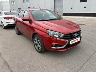 2015 Lada (ВАЗ) Vesta I, красный, 631000 рублей, вид 2