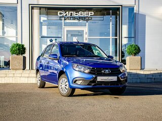 2020 Lada (ВАЗ) Granta I Рестайлинг, синий, 630000 рублей, вид 5