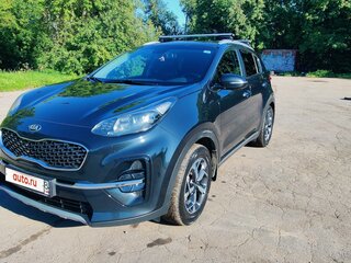 2019 Kia Sportage IV Рестайлинг, чёрный, 2300000 рублей, вид 2