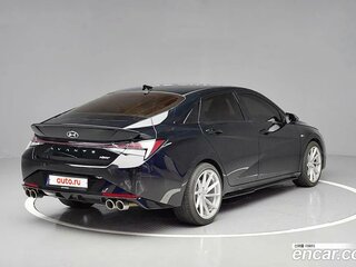 2023 Hyundai Avante VII, чёрный, 1431000 рублей, вид 3