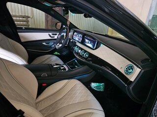 2019 Mercedes-Benz S-Класс 400 d Long VI (W222, C217) Рестайлинг, серый, 9800000 рублей, вид 5