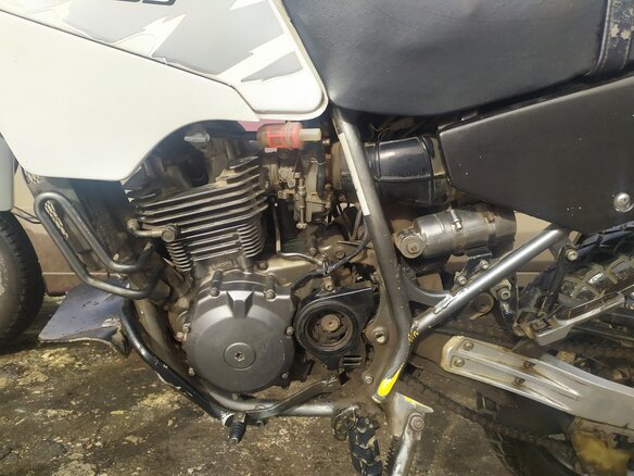 2001 Suzuki DR 250, белый, 130000 рублей - вид 7