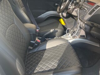 2013 Mitsubishi Outlander II Рестайлинг, белый, 1000000 рублей, вид 5