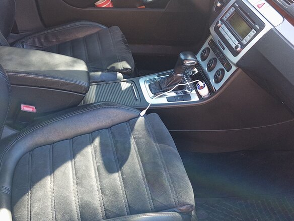 2008 Volkswagen Passat B6, синий, 800000 рублей - вид 2