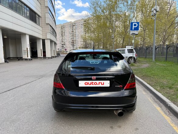 2003 Honda Civic Type R VII Рестайлинг, чёрный, 1050000 рублей - вид 9
