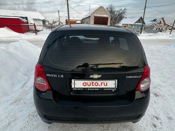 2010 Chevrolet Aveo I Рестайлинг, чёрный, 600000 рублей - вид 5