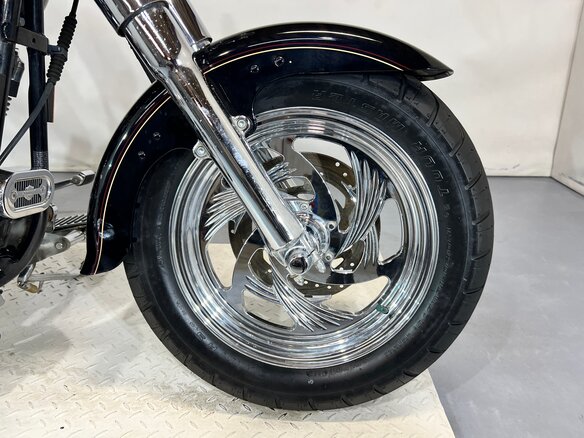 1998 Harley-Davidson Fat Boy, чёрный, 770000 рублей - вид 12