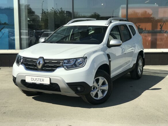 2021 Renault Duster II, белый
