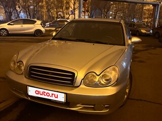 2008 Hyundai Sonata ТагАЗ IV (EF) Рестайлинг, серебристый, 470000 рублей, вид 3