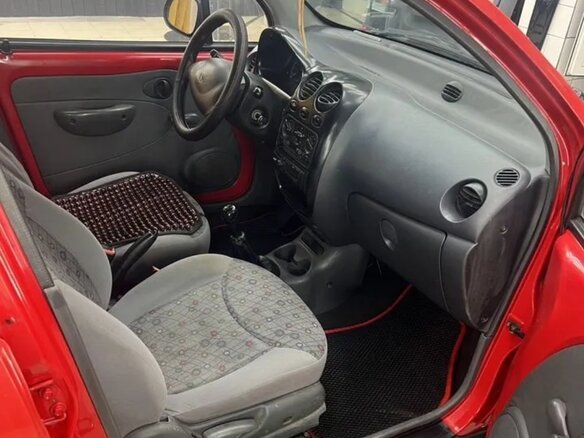 2007 Daewoo Matiz I Рестайлинг, красный, 190000 рублей - вид 10