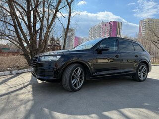 2018 Audi Q7 II (4M), чёрный, 4900000 рублей, вид 1