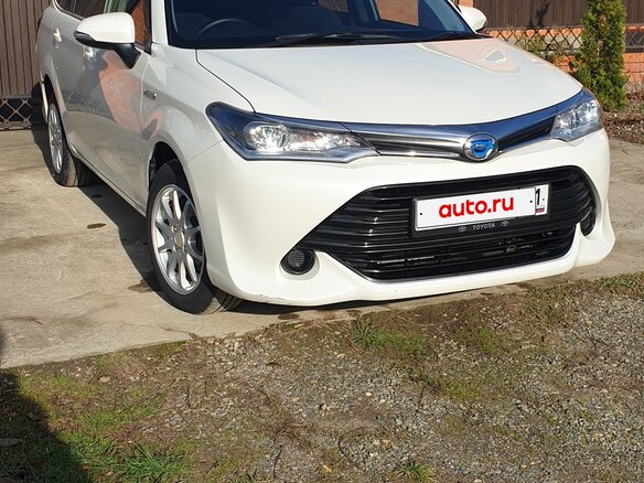 2016 Toyota Corolla Fielder XI (E160, E170, E180) Рестайлинг 1, белый, 1199000 рублей - вид 5