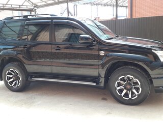 2007 Toyota Land Cruiser Prado 120 Series Рестайлинг, чёрный, 2870000 рублей, вид 5