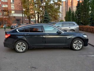 2011 BMW 5 серии Gran Turismo 535d xDrive VI (F10/F11/F07), чёрный, 1600000 рублей, вид 3