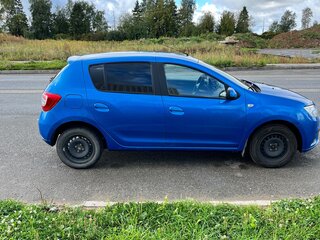 2020 Renault Sandero II Рестайлинг, синий, 1200000 рублей, вид 3