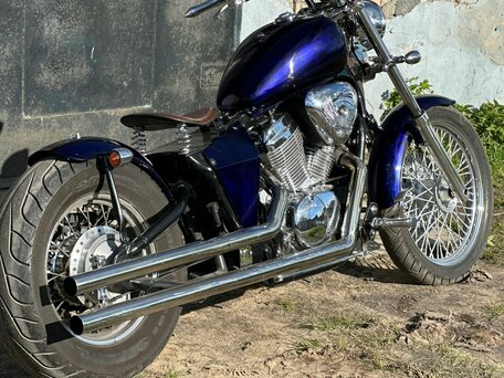 1992 Honda Steed 400, синий, 480000 рублей, вид 2