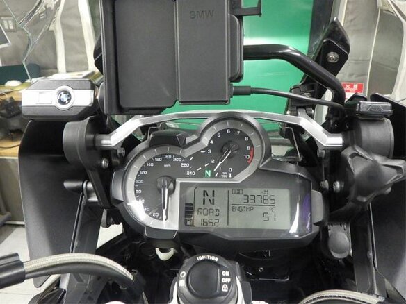 2015 BMW R 1200 GS, серый, 850000 рублей - вид 12