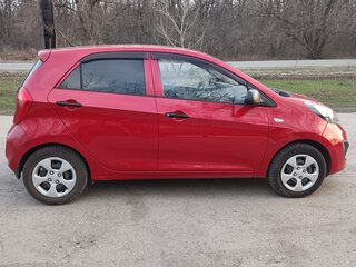 2012 Kia Picanto II, красный, 595000 рублей, вид 2