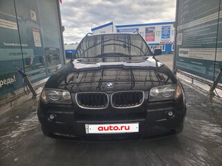 2004 BMW X3 25i I (E83), чёрный, 900000 рублей, вид 2