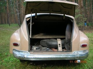 1952 ГАЗ М-20 «Победа», бежевый, 320000 рублей, вид 4