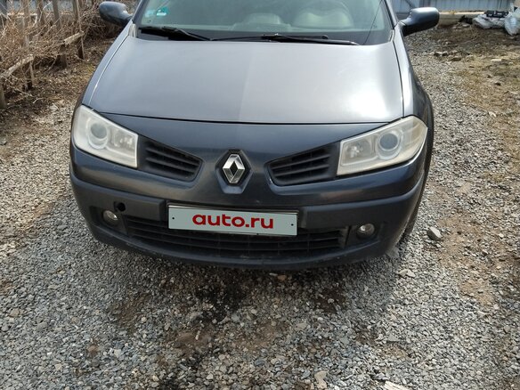 2007 Renault Megane II Рестайлинг, фиолетовый, 450000 рублей - вид 2