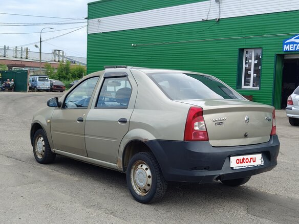 2013 Renault Logan I Рестайлинг, коричневый, 205000 рублей - вид 7