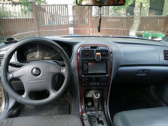 2004 Kia Magentis I Рестайлинг, бежевый - вид 7