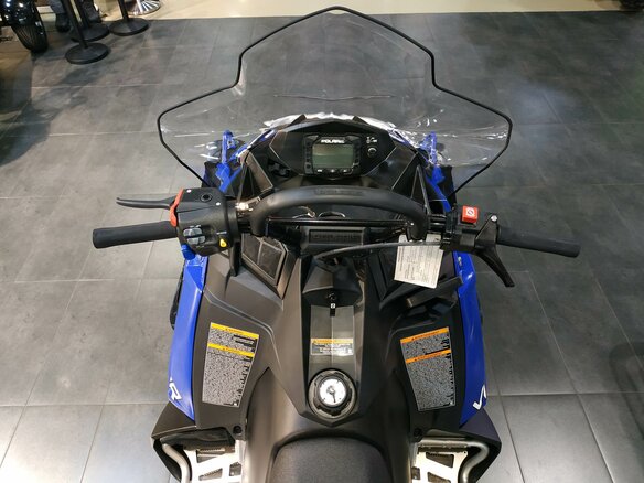 2019 Polaris 550 Voyageur 155, синий - вид 10