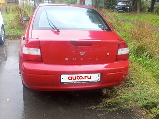 1999 Kia Shuma I, красный, 120000 рублей, вид 2