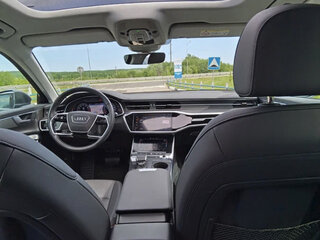 2020 Audi A6 45 TFSI V (C8), серый, 4350000 рублей, вид 3