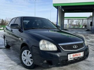 2008 Lada (ВАЗ) Priora I, чёрный, 370000 рублей, вид 1