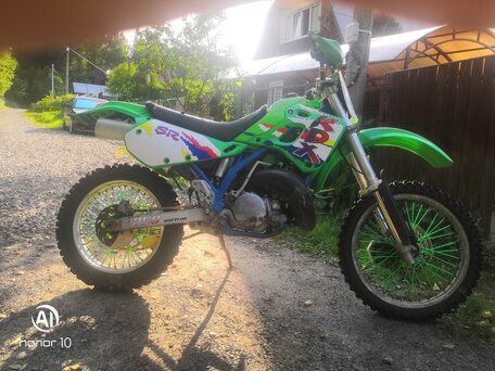1996 Kawasaki KDX 250, зелёный, 350000 рублей, вид 2