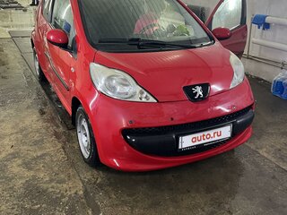2010 Peugeot 107 I Рестайлинг, красный, 290000 рублей, вид 1